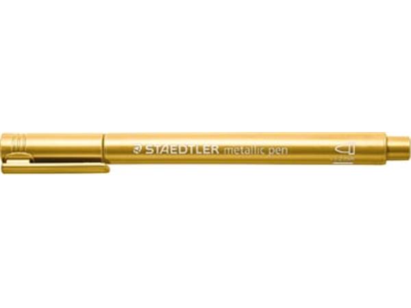 Een Staedtler marker Metallic 8323, goud koop je bij ShopXPress