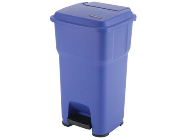 Een Vileda pedaalemmer Hera 60 l, blauw koop je bij ShopXPress