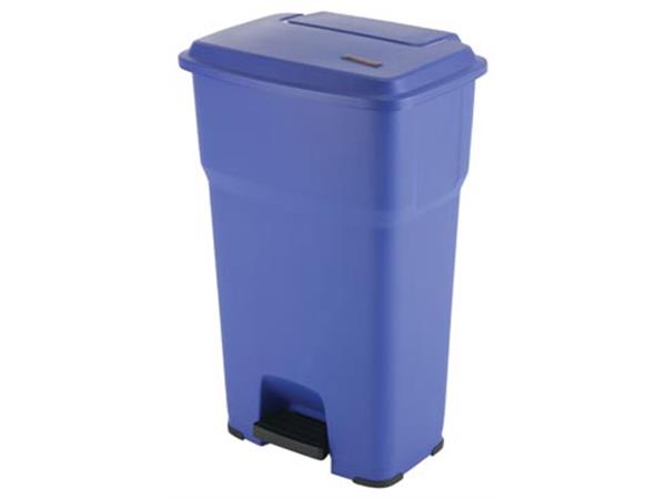 Een Vileda pedaalemmer Hera 85 l, blauw koop je bij ShopXPress