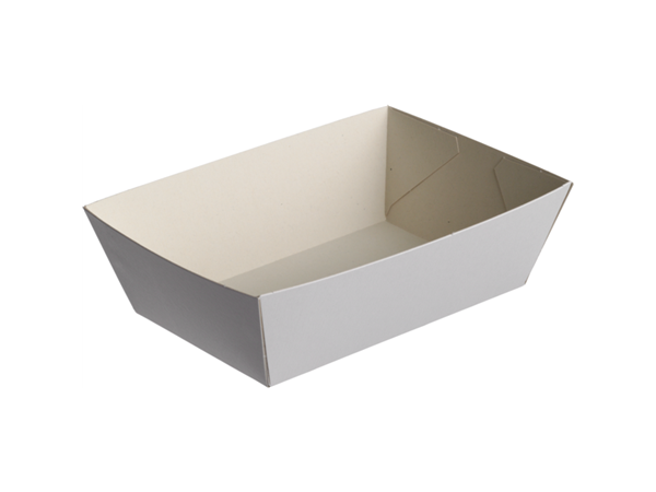 Een Bak, karton, ka9, snackbak, 110x70x40mm, wit 2000st 8x250st koop je bij ShopXPress