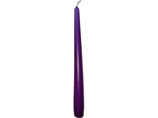 Een 50 x Dinerkaars Gotisch violet 22 X 240 mm koop je bij ShopXPress