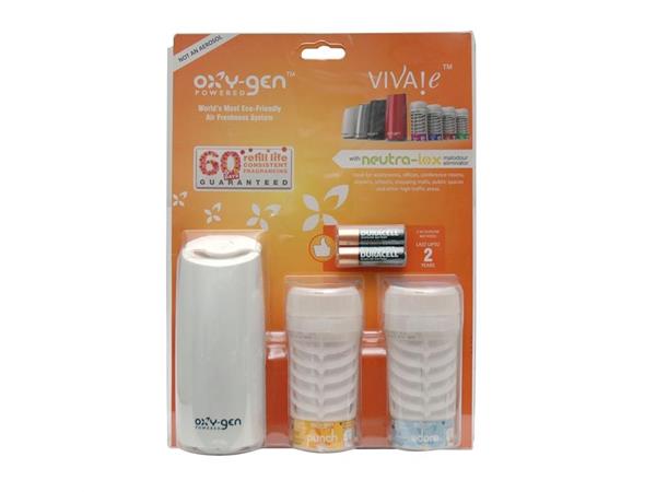 Een Oxy-gen starter pakket, dispenser wit incl 2 vullingen koop je bij ShopXPress