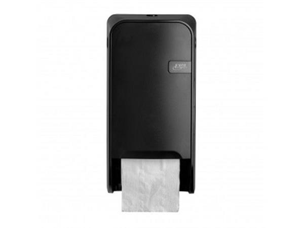 Een Quartz black doproldispenser t.b.v. toiletpapier met dop koop je bij ShopXPress