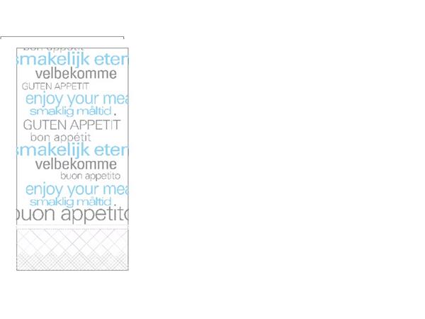 Een Tork Lunchservet 33x33cm 2-laags 1/8-vouw 10x200 Text koop je bij ShopXPress