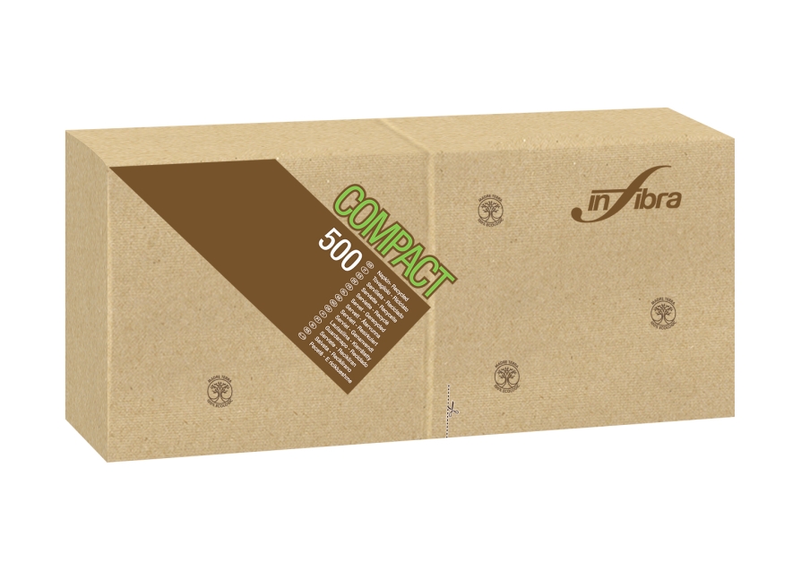 Een 7000 x Servet Infibra Madre Terra 1l 30x30 cm 1/4 vouw - *OP=OP* koop je bij ShopXPress