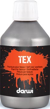 Een Darwi textielverf Tex, 250 ml, zilver koop je bij ShopXPress