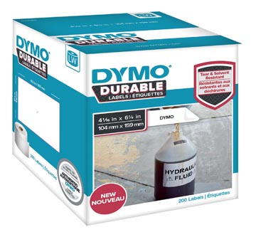 Een Dymo duurzame etiketten LabelWriter ft 104 x 159 mm, 200 etiketten koop je bij ShopXPress