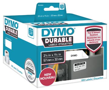 Een Dymo duurzame etiketten LabelWriter ft 57 x 32 mm, 800 etiketten koop je bij ShopXPress