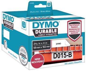 Een Dymo duurzame etiketten LabelWriter ft 59 x 102 mm, 300 etiketten koop je bij ShopXPress