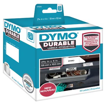 Een Dymo duurzame etiketten LabelWriter ft 59 x 102 mm, 50 etiketten koop je bij ShopXPress