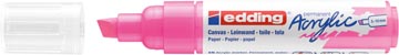 Een Edding Acrylic marker breed neonroze koop je bij ShopXPress