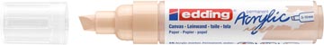 Een Edding Acrylic marker breed warm beige koop je bij ShopXPress