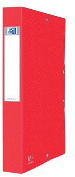 Een Elba elastobox Oxford Eurofolio rug van 4 cm, rood koop je bij ShopXPress