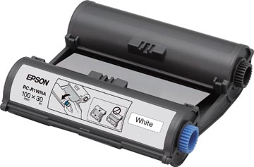 Een Epson inkttape RC-R1WNA ft 100 mm x 30 m, wit koop je bij ShopXPress