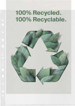 Een Esselte premium geperforeerde showtas, 100 % gerecycleerd, ft A4 maxi, 100 micron, doos van 50 stuks koop je bij ShopXPress