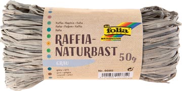 Een Folia raffia licht grijs koop je bij ShopXPress