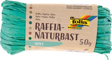 Een Folia raffia muntgroen koop je bij ShopXPress