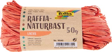 Een Folia raffia zalmroze koop je bij ShopXPress