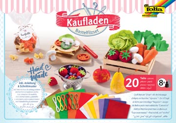 Een Folia vilt craft kit met 20 stuks, Markt koop je bij ShopXPress