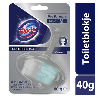 Een Glorix Pro Formula Toiletblok Ocean 12x0.04kg koop je bij ShopXPress