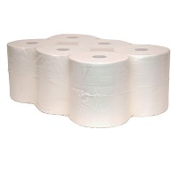 Een Midirollen 2lgs wit 450vel cellulose 160m 6rollen (110016) koop je bij ShopXPress