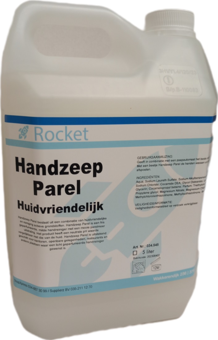 Een Handzeep de luxe, Parel 5 ltr. can Rocket koop je bij ShopXPress