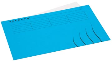 Een Jalema Secolor dossieromslag voor ft folio (22,5 x 34,8 cm), blauw koop je bij ShopXPress