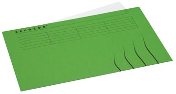 Een Jalema Secolor dossieromslag voor ft folio (22,5 x 34,8 cm), groen koop je bij ShopXPress