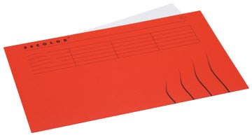 Een Jalema Secolor dossieromslag voor ft folio (22,5 x 34,8 cm), rood koop je bij ShopXPress