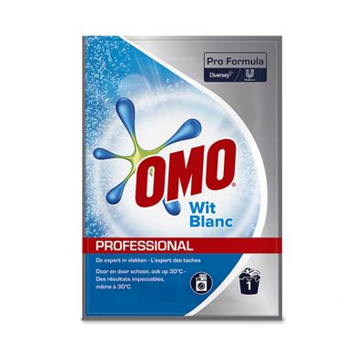 Een Omo Pro Formula Waspoeder Wit 75x0.1kg - 75 sachets x 1 wash koop je bij ShopXPress