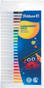 Een Pelikan viltstift Colorella Star 24 stiften koop je bij ShopXPress