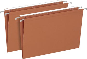 Een Pergamy Defi hangmap folio, V-bodem, oranje, pak van 25 stuks koop je bij ShopXPress