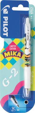 Een Pilot G2 Mika, op blister, zwart koop je bij ShopXPress