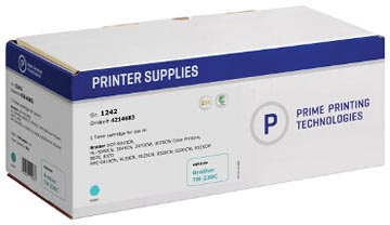 Een Prime printing toner cyaan, 1400 pagina's voor Brother - OEM: TN-230C koop je bij ShopXPress