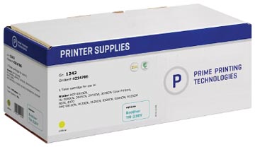 Een Prime printing toner geel, 1400 pagina's voor Brother - OEM: TN-230Y koop je bij ShopXPress