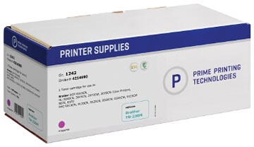 Een Prime printing toner magenta, 1400 pagina's voor Brother - OEM: TN-230M koop je bij ShopXPress