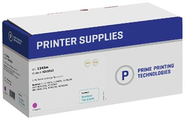 Een Prime printing toner magenta, 3500 pagina's voor Brother - OEM: TN-325M koop je bij ShopXPress