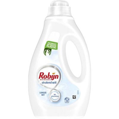 Een Robijn Wasmiddel Stralend Wit 6x1L - Extra geconcentreerd wasmiddel voor de witte was koop je bij ShopXPress