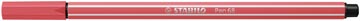 Een STABILO Pen 68 viltstift, rust red (roestrood) koop je bij ShopXPress