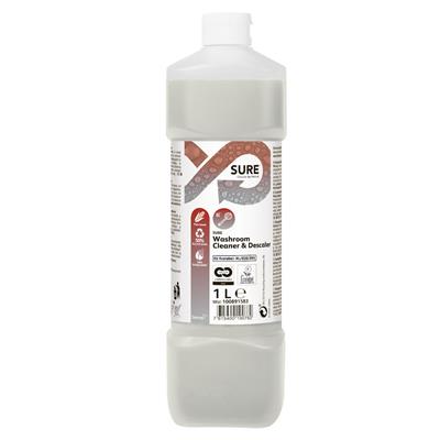 Een SURE Washroom Cleaner & Descaler 6x1L - Sanitairreiniger en ontkalker koop je bij ShopXPress