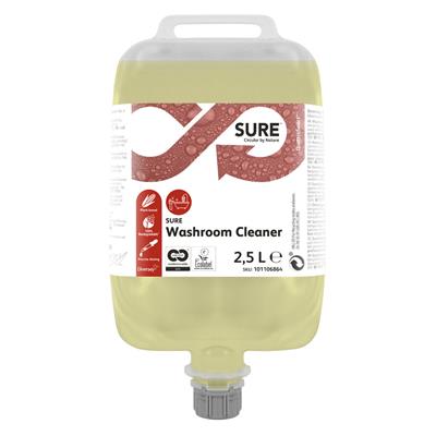 Een SURE Washroom Cleaner QS 2x2.5L - Sanitairreiniger voor dagelijks gebruik in QuattroSelect® pouch koop je bij ShopXPress