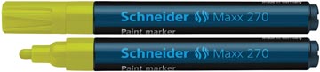 Een Schneider paint marker Maxx 270, geel koop je bij ShopXPress