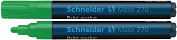 Een Schneider paint marker Maxx 270, groen koop je bij ShopXPress