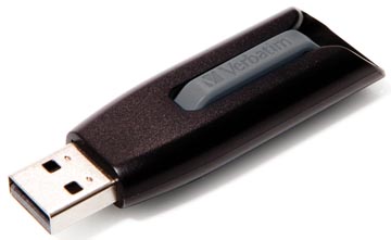 Een Verbatim V3 USB 3.0 stick, 8 GB, zwart koop je bij ShopXPress