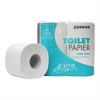 Een Toiletpapier 40 rollen tissue cellulose 400 vel 2 laags(230040) koop je bij ShopXPress