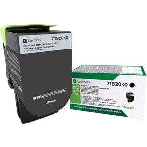 Een Lexmark 71B20K0 toner zwart (origineel) koop je bij ShopXPress