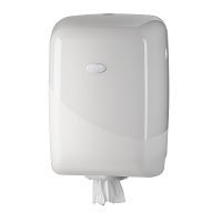 Een Pearl White Poetsrol dispenser midi (431104) koop je bij ShopXPress