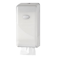 Een Pearl white toiletpapier dispenser koop je bij ShopXPress